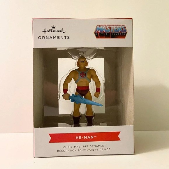2022 Hallmark Christmas Ornament Masters of the Universe He-man MOTU  New - Picture 1 of 7